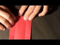 1 - Origami Bookmarker (heart 2)