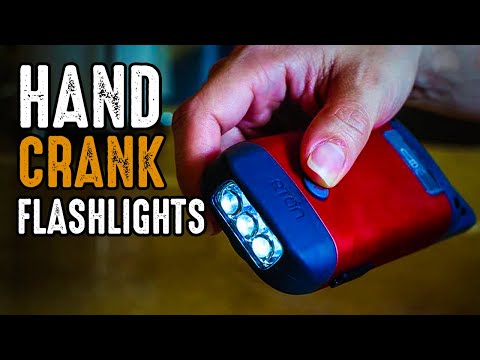 Best Emergency Solar & Hand Crank Flashlights