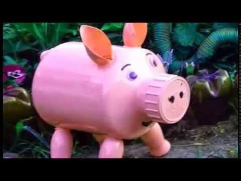 Поделки из бутылок поросята Поделки из бутылок поросята