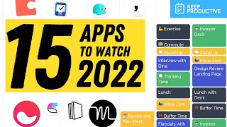 15 Productivity Apps To Watch In 2022