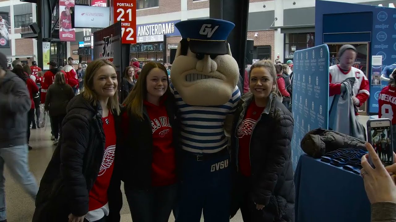 Detroit Red Wings GVSU Night from 2019