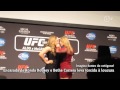 Encarada entre Ronda Rousey e Bethe Correia / Ronda, Correia staredown in Brazil