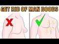 The 5 minute workout to get rid of man boobs naturally