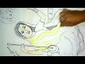 mira bai,mira bai drawing, मीरा बाई का चित्र