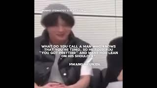 Minhos Confused Face When He Got Grabbed By Hyunjin