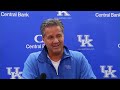 Kentucky Wildcats TV: Coach John Calipari Pre- Bahamas Presser