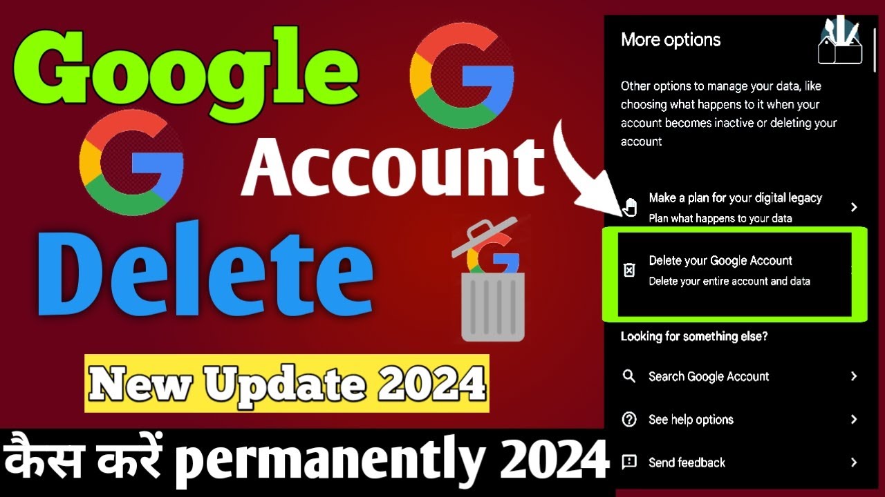 Google Account Kaise Delete Kare // How To Delete Gmail Google Account Kaise Delete Kare // How To Delete Gmail