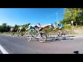Skilful cyclist rides like Superman at crazy speeds