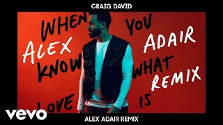 Craig David - When You Know What Love Is (Alex Adair Remix) [Audio]