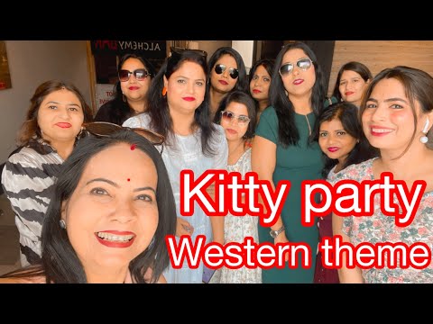 Ladies kitty party//western theme kitty party//kitty party game//kitty party snacks//