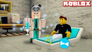 Çılgın Doktor Oldum - Panda Ile Roblox Doctors Office Simulator