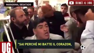 Maradona Escandalo En Napoles - Borracho En La Fiesta Del Napoli