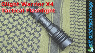 Olight Warrior X4 Usb-C Flashlight Review Offgrid Technology