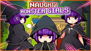 Run Away From Cute Monster Girls For Your Life - Milky Quest Ii Gameplay [Hack Dack Soft]