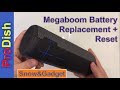 Megaboom Battery Replacement + Reset and it charges again :)