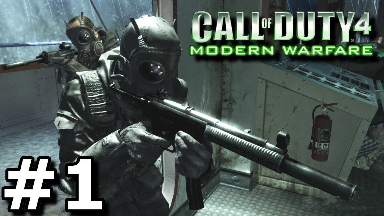 call of duty 4 modern warfare walkthrough part 1 with commentary