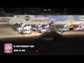 Highlights: World of Outlaws STP Sprint Cars El Paso Speedway Park April 15th, 2014