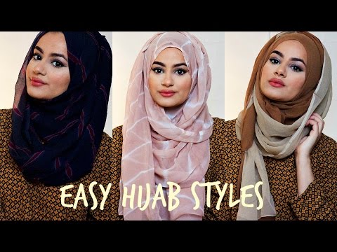 Hijab Tutorial For Easy Hijab Styles! | Hijab Hills - YouTube