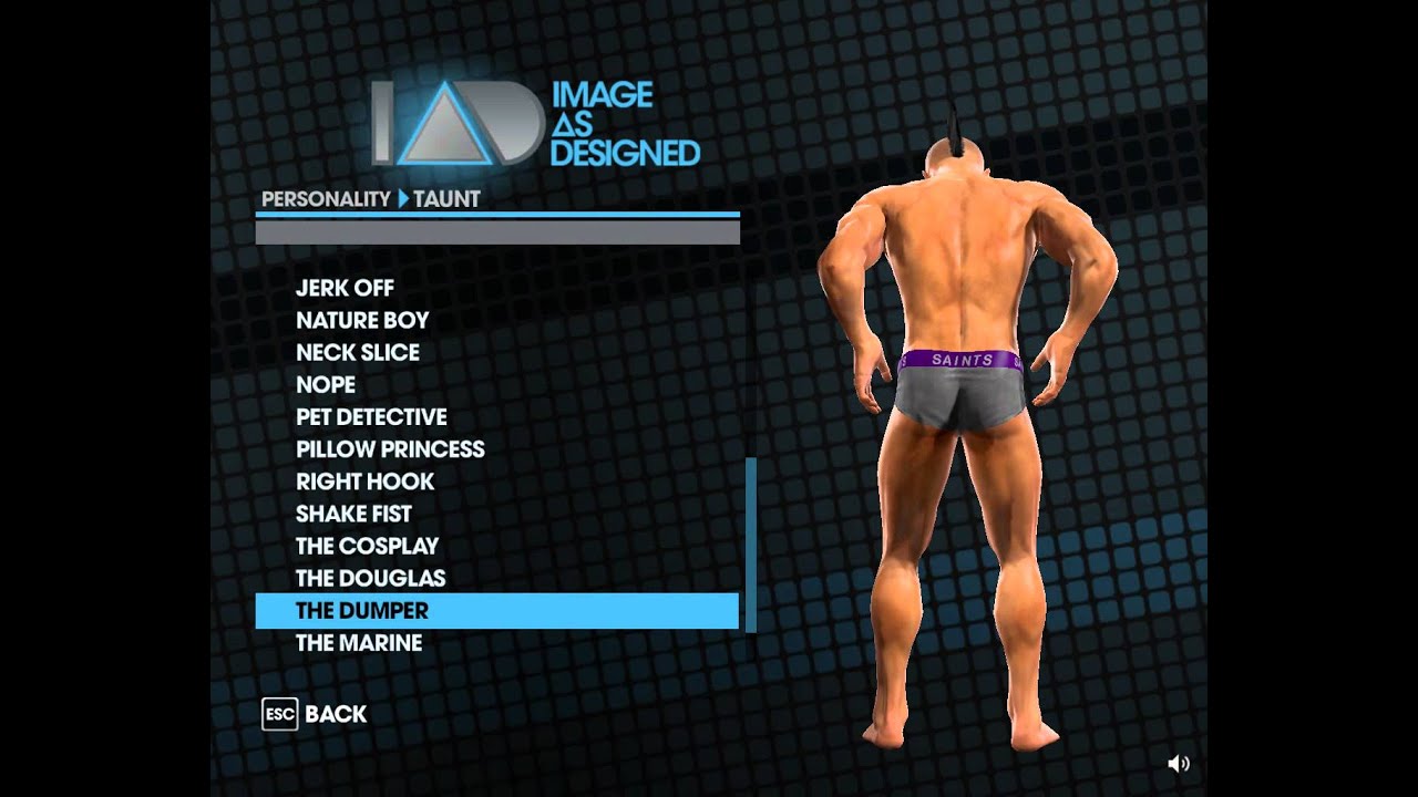 saints row 4 famous character creation