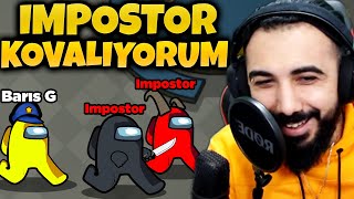 CREWMATE'İM AMA IMPOSTOR KOVALIYORUM!! AKSİYON DOLU AMONG US OYUNU!! | Barış Can