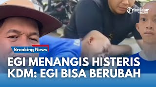 Kocak Egi Saprol Menangis Histeris Di Barak Militer, Keberatan Kepala Dibotaki, Kdm Egi Bisa Berubah
