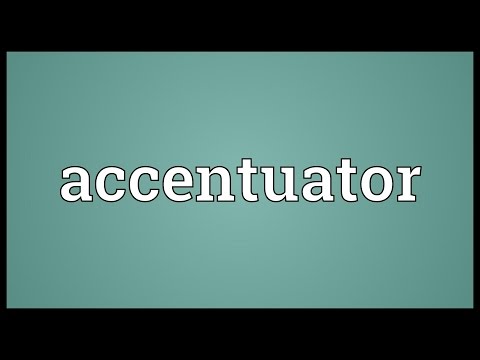 Header of accentuator