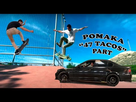 POMAKA "47 Tacos Part" Skateboard 2023