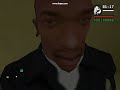 CJ trabajando como policia Grand Therft Auto San Andreas