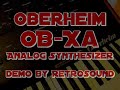 Video Oberheim OB-Xa Analog Synthesizer (1980) pt.1