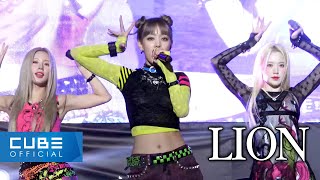 (여자)아이들((G)I-DLE) - 'LION' Stage Cam @ MYONGJI UNIVERSITY