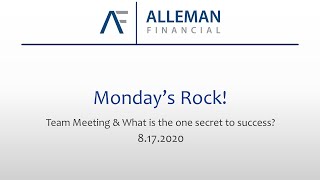 MONDAYS ROCK 8.17.2020