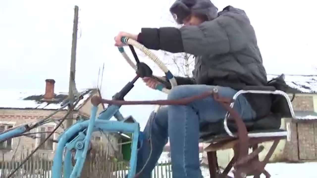 Самодельный снегоход на гусеницах Самодельный снегоход на гусеницах