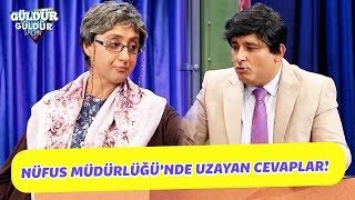 Nüfus Müdürlüğünde Uzayan Cevaplar - Güldür Güldür Show