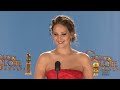 Backstage with Jennifer Lawrence, best actress comedy/musical
