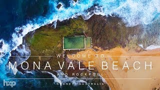Mona Vale Beach & Rockpool A Breathtaking Aerial View Of Australias Coastal Paradise