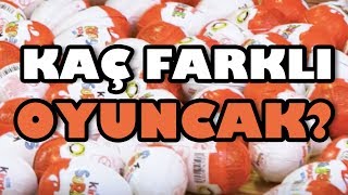 100 Sürpriz Yumurtadan Kaç Farklı Oyuncak Çıkar? - Test Ettik