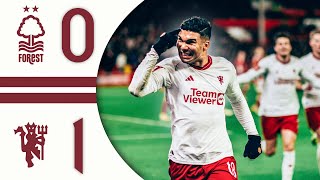 Through To The Quarter-Finals Forest 0-1 Man Utd Highlights