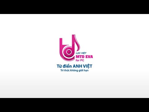 Từ Điển Lạc Việt mtdEVA cho PC