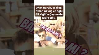 Okan Buruk Eski̇ Eşi̇ Ni̇han Akkuş Ve Oğlu Ali̇ Yi̇ği̇t İle Tatle Çikti Ve Acaba Bariştilar Mi Di̇ye Düş..