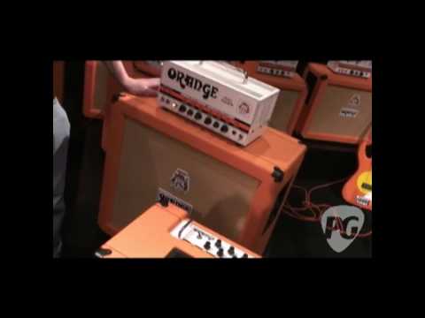 NAMM '10 - Orange Amps Rockerverb 50 MKII & Thunder 30 Demos, 4x10 Cab & More