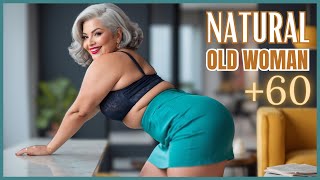 Natural Older Women Over 60💄 Fashion Tips Review Part 95