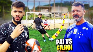Pai Vs Filho No Desafio De Futebol Quem Joga Mais?