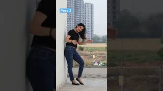 Stylish poses in jeans | Shanika Khurmi | #shorts