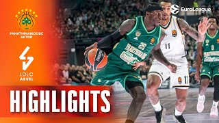 Green Machine Rolling Panathinaikos - Asvel R4 Basketball Highlights 2025-26