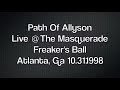 Path Of Allyson - Live @ The Masquerade - Atlanta, Ga 10.31.1998