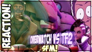 OVERWATCH VS TF2 SFM REACTION || EQUALLY MATCHED?!