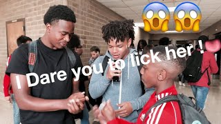 FUNNY DARES (HIGHSCHOOL EDITION) MUST WATCH😂