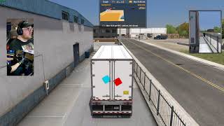 ATS - Long Haul Truckin' In The Sim Rig!