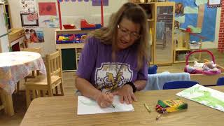 CADC Harmony Grove Head Start/ABC - Ms. Tasha - Draw A Dinosaur
