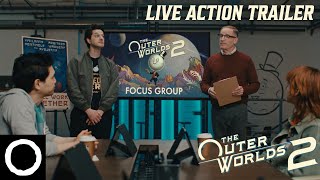 The Outer Worlds 2 - Official Live Action Focus Group Trailer Ft. Ben Schwartz, Marc Evan Jackson